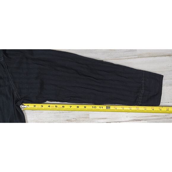 Ely Cattleman Shirt Mens 2XL Blk Western VTG Snap Long Sleeve w/Floral Design - Picture 4 of 11